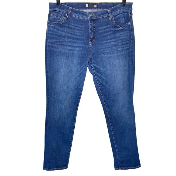 KUT from the Kloth Catherine Boyfriend Jeans in Abelia 16W - Picture 1 of 11